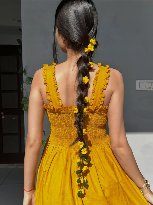 4 Colorful Crochet Paranday – Pack of 4| Perfect for Brides & Festive Looks