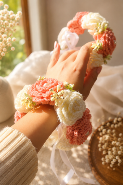 Gul-e-Gulaabi Crochet Gajra - Har Phool Mein Nazakat, Har Ada Mein Gulaabi Noor